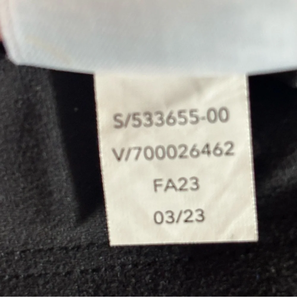 Athleta Trekkie North High Rise Jogger Black Travel Hiking Pants Women’s Size 0 - Picture 8 of 8